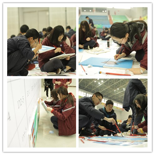 最创意的毕业纪念：全年级每人画一块拼图带着“走世界”