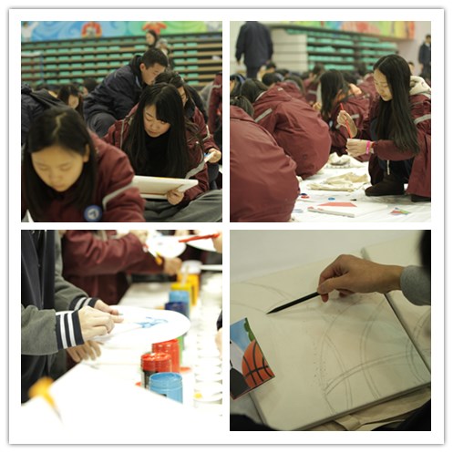 最创意的毕业纪念：全年级每人画一块拼图带着“走世界”